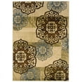 thumbnail image 1 of Addison Heights Holden Floral Beige/Blue Rug, 1 of 3