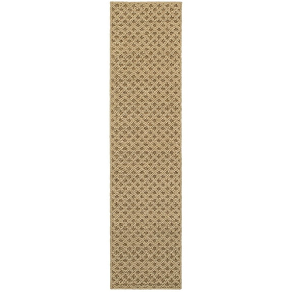 Addison Heights Season Lattice Brown/ Sand Indoor-Outdoor Rug