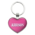 thumbnail image 1 of Addison I Love Name Heart Metal Key Chain, 1 of 1