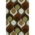 thumbnail image 1 of Addison Malia Boho Hourglass Brown Area Rug, 1 of 4