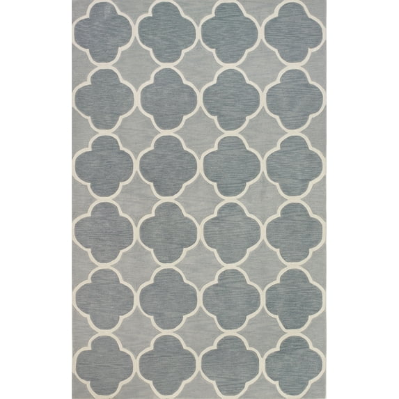 Addison Optics Moroccan Ogee Blue Area Rug