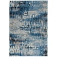 thumbnail image 1 of Addison Plano Abstract Stripes Blue Area Rug, 1 of 5