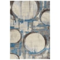 thumbnail image 1 of Addison Plano Dynamic Circles Blue Area Rug, 1 of 8
