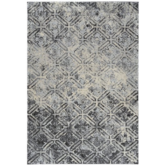 Addison Plano Moroccan Boho Grey Area Rug