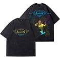 thumbnail image 1 of Addison Rae 2025 The Addison Tour Cotton T-shirt Men Women Short Sleeve O-neck Tshirts Vintage Wash Tee, 1 of 5