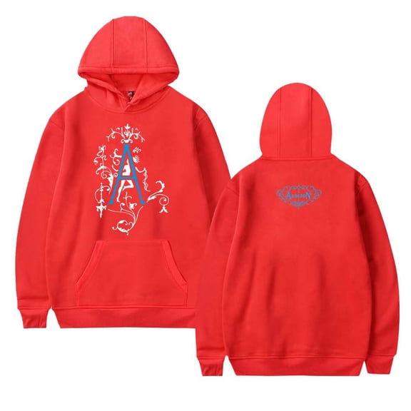 Addison Rae A Logo Merch Hoodies Women Men Casual Long Sleeve Sweatshirt Clothes