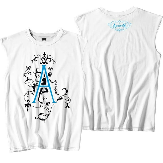 Addison Rae A Logo Merch Tank Tops Sleeveless T-Shirt port Vest Women ...