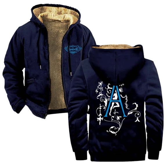 Addison Rae A Logo Merch Zipper Hoodies Women Men Jacket Parkas Long Sleeve Streetwear Coat