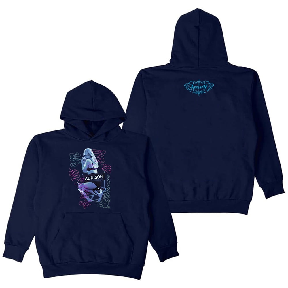 Addison Rae Album Hoodie 2025 The Addison Tour Long Sleeve Streetwear ...
