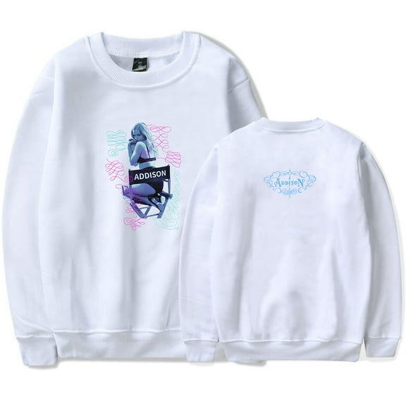 Addison Rae Album The Addison Tour 2025 Merch Sweatshirt Women Men Casual Crewneck Long Sleeve Pullover Clothes