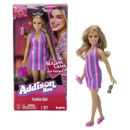Addison Rae Fashion Doll, Beach