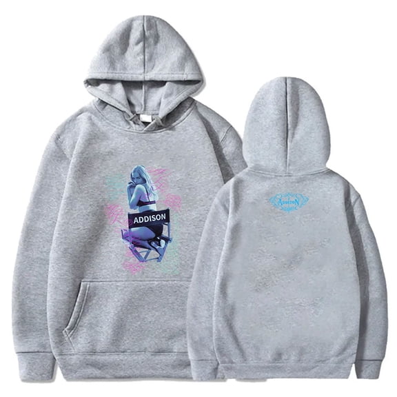 Addison Rae Hoodie Men Women Long Sleeve Sweatshirts Merch Fashion Pullover Hooded Streetwear