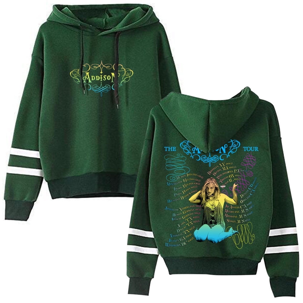 Addison Rae Hoodies The Addison Tour Sweatshirt Merch Men Women Long ...
