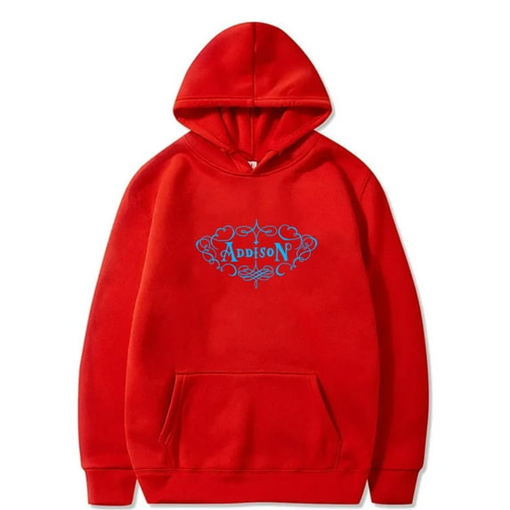 Addison Rae Logo Hoodies 2025 Tour Merch Women Men Fashion Long Sleeve Sweatshirts
