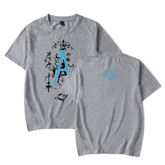 Addison Rae Logo Tour T-shirt Merch Men Short Sleeve Women Funny Tee Unisex Harajuku Tops