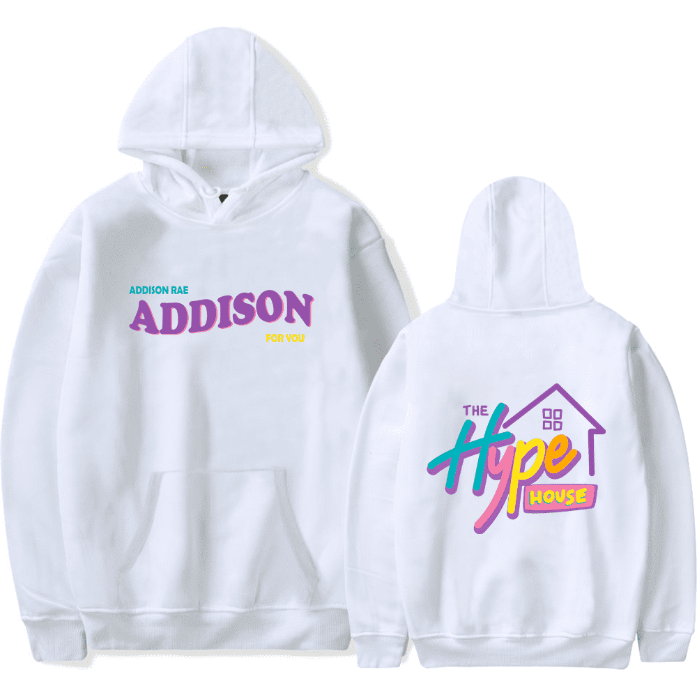 Addison Rae Merch Unisex Hoodie The House Print Fun Clothing Fashion ...