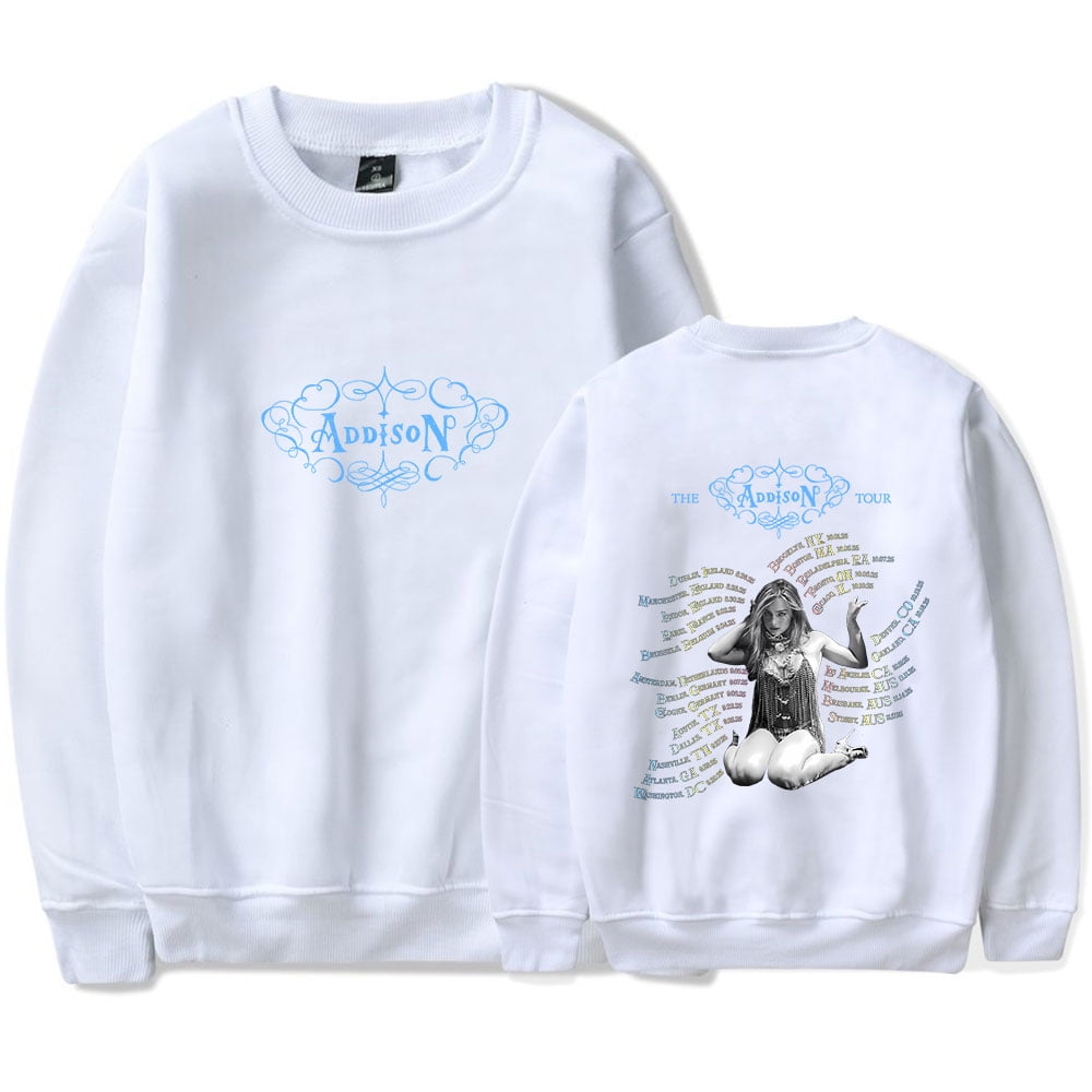 Addison Rae The Addison Tour 2025 Merch Sweatshirt Women Men Casual ...