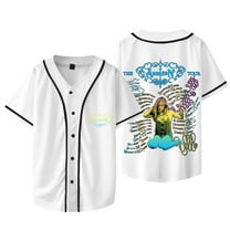 Addison Rae The Addison Tour Merch Baseball Jacket Tee Cosplay Unisex V-neck Short Sleeve T-Shirts