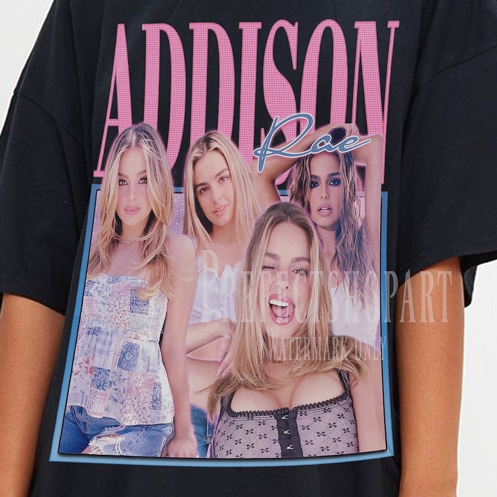 Addison Rae Vintage Retro Shirt, Addison Rae Dance Hip Hop, Addison Rae ...