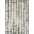 thumbnail image 1 of Addison Reston Horizontal Shag Ivory Area Rug, 1 of 8