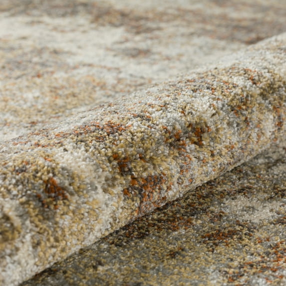 Addison Rugs Addison Barkley Distressed Canyon Abstract Accent Rug 3' 3" x 5' 1" - Canyon - Rectangle