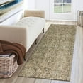 thumbnail image 1 of Addison Rugs Eastman 2'3" x 7'6" Variegated Solid Wool Runner Rug in Taupe Brown, 1 of 8
