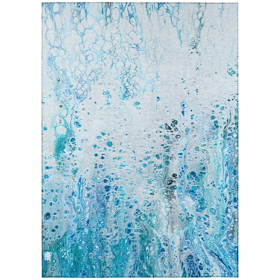 Addison Rugs Addison Indoor/ Outdoor Karina Abstract Washable Area Rug 5' x 7'6"