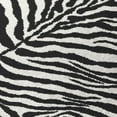 thumbnail image 1 of Addison Rugs Addison Indoor/ Outdoor Safari Zebra Animal Print Washable Area Rug 1'8" x 2'6" - Pearl, 1 of 5
