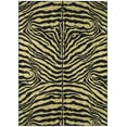 thumbnail image 1 of Addison Rugs Addison Indoor/ Outdoor Safari Zebra Animal Print Washable Area Rug 10' x 14' - Gilded, 1 of 9