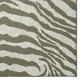 thumbnail image 1 of Addison Rugs Addison Indoor/ Outdoor Safari Zebra Animal Print Washable Area Rug 2'3" x 7'6" - Taupe, 1 of 5