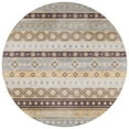 thumbnail image 1 of Addison Rugs Addison Indoor/ Outdoor Yuma Southwest Boho Washable Rug 8' x 8' - Gilded, 1 of 8