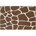 thumbnail image 1 of Addison Rugs Addison Safari Giraffe Animal Print Area Rug 1' 8" x 2' 6" - Coffee - Runner/Rectangle, 1 of 9