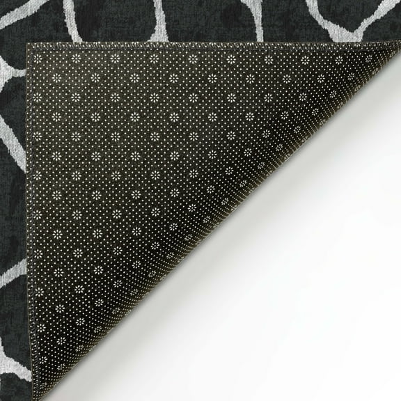 Addison Rugs Addison Safari Giraffe Animal Print Area Rug 2' 3" x 7' 6" - Shadow - Runner