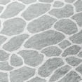 thumbnail image 1 of Addison Rugs Addison Safari Giraffe Animal Print Area Rug 3' x 5' - Grey - Runner/Rectangle, 1 of 5