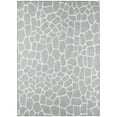 thumbnail image 1 of Addison Rugs Addison Safari Giraffe Animal Print Area Rug 8' x 10' - Grey - Rectangle, 1 of 5