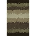 thumbnail image 1 of Addison Rugs Addison Zenith Bold Stripe Brown/Ivory Area Rug - 5'X7'6", 1 of 4