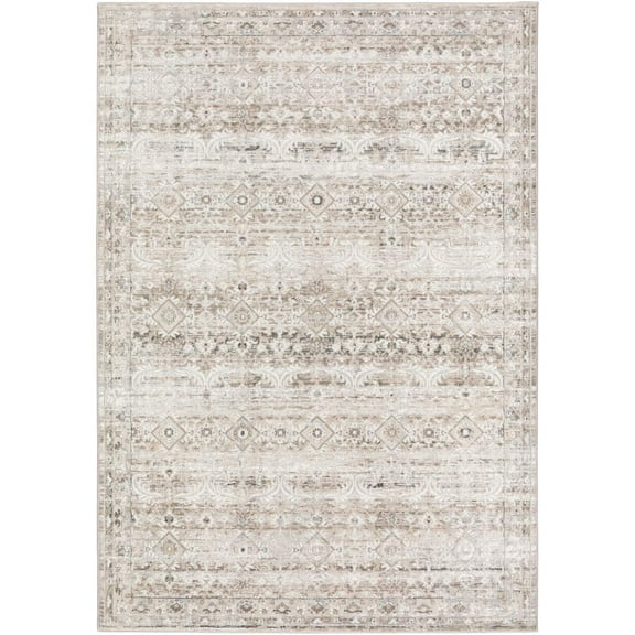 Ansley AAS37 Tan 7 ft10 inch x 10 ft Rug