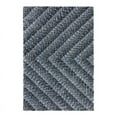 thumbnail image 1 of Addison Rugs Archer 9' x 13' Tufted Chevron Microfiber Fabric Area Rug in Blue, 1 of 10