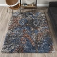 thumbnail image 1 of Addison Rugs Borealis 9'6" x 13'2" Fabric Area Rug in Blue/Multi-Color, 1 of 10