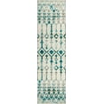 thumbnail image 1 of Addison Rugs Bravado Ivory Transitional Aztec/Incan 2'3" x 7'6" Runner Rug Ivory ABV38, 1 of 8