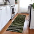 thumbnail image 1 of Addison Rugs Chantille Indoor/Outdoor Transitional Geometric, Abstract Olive Washable Runner Rug, 2'3" x 7'6", 1 of 6