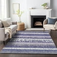 thumbnail image 1 of Addison Rugs Chantille Indoor/Outdoor Transitional Stripes Purple Washable Rectangle Rug, 10' x 14', 1 of 6