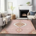 thumbnail image 1 of Addison Rugs Chantille Indoor/Outdoor Traditional Vintage Pink Washable Rectangle Rug, 10' x 14', 1 of 6