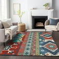 thumbnail image 1 of Addison Rugs Chantille Indoor/Outdoor Transitional Aztec Red Washable Rectangle Rug, 10' x 14', 1 of 6