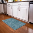 thumbnail image 1 of Addison Rugs Chantille Indoor/Outdoor Transitional Abstract Teal Washable Rectangle Rug, 1'8" x 2'6", 1 of 6