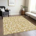 thumbnail image 1 of Addison Rugs Chantille Indoor/Outdoor Transitional Geometric Gold Washable Rectangle Rug, 3' x 5', 1 of 6