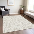 thumbnail image 1 of Addison Rugs Chantille Indoor/Outdoor Transitional Geometric Ivory Washable Rectangle Rug, 10' x 14', 1 of 6