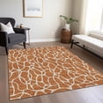 thumbnail image 1 of Addison Rugs Chantille Indoor/Outdoor Transitional Geometric Paprika Washable Rectangle Rug, 3' x 5', 1 of 6