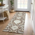 thumbnail image 1 of Addison Rugs Chantille Indoor/Outdoor Transitional Geometric, Abstract Brown Washable Runner Rug, 2'3" x 7'6", 1 of 6