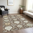 thumbnail image 1 of Addison Rugs Chantille Indoor/Outdoor Transitional Geometric, Abstract Brown Washable Rectangle Rug, 9' x 12', 1 of 6